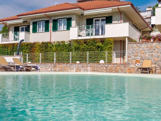 La piscina di acqua salata
